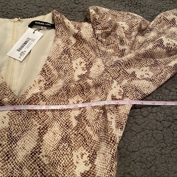 Sugar Lips Snake Skin Dress - Picture 13 of 13